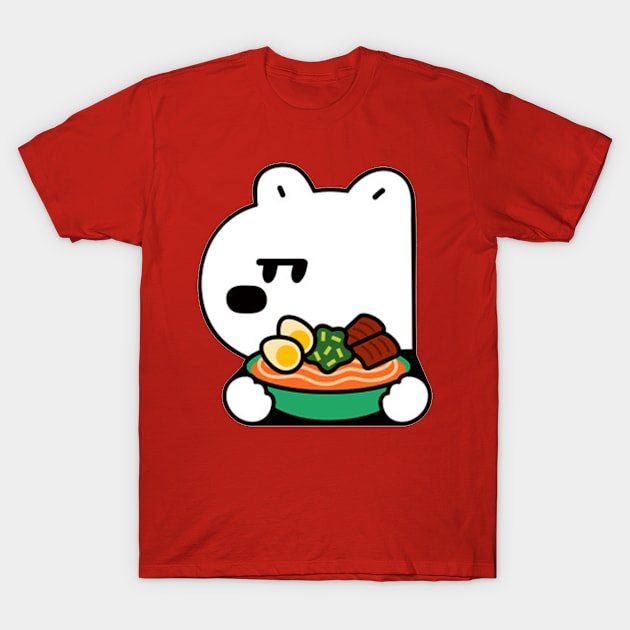 Panda meramen T-Shirt by MALINGTERIAKMALING